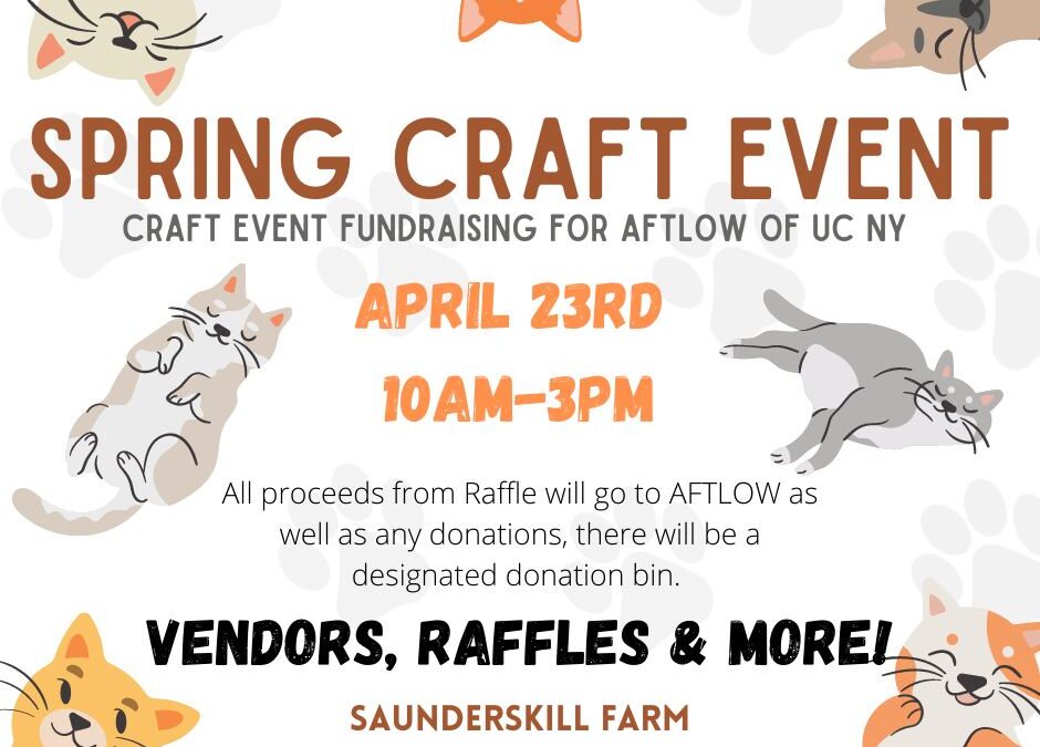Craft Event Fundraising For All For The Love Of Whiskers